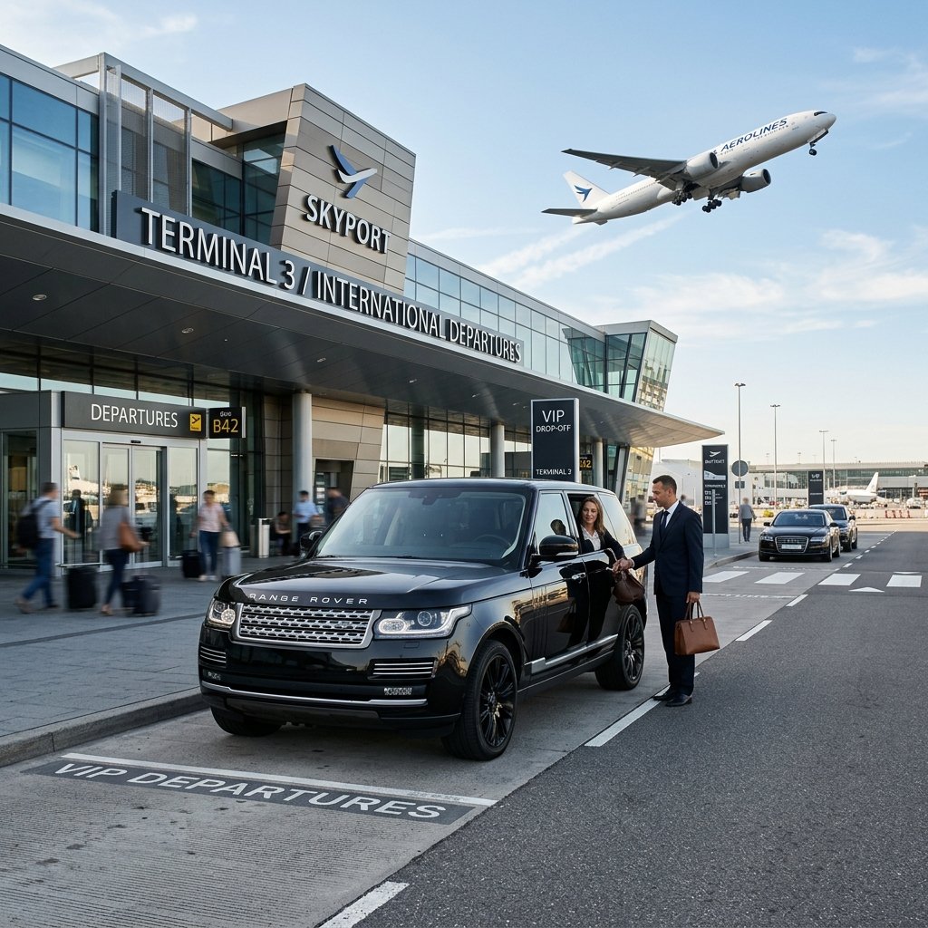 Airport pickup & drop off chauffeur service