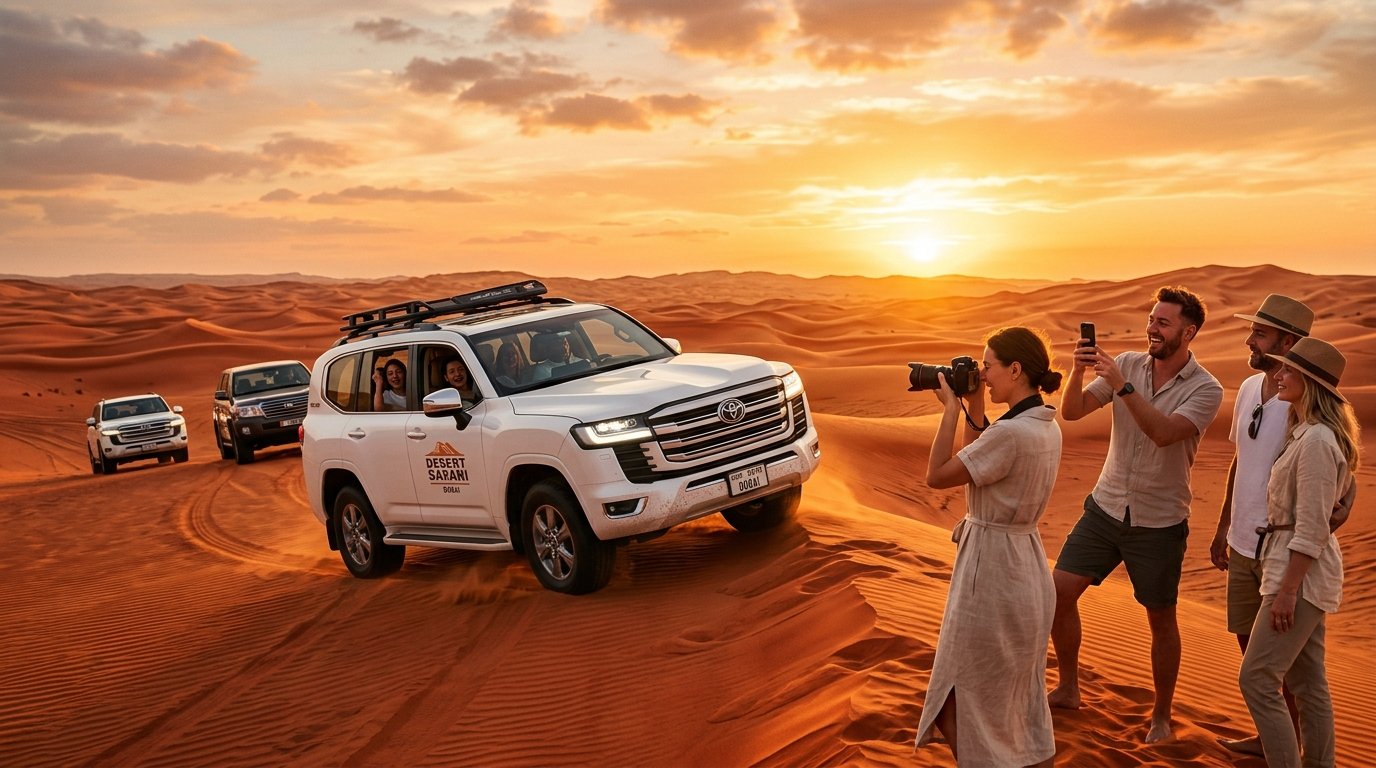 Dubai Sightseeing Desert Safari Tour